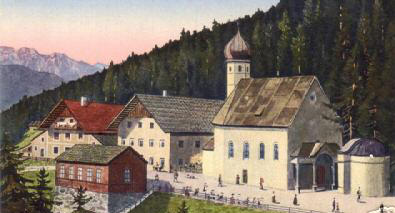 Heiligwasser um 1920 bei Igls